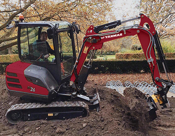 Escavatore SV26 Yanmar